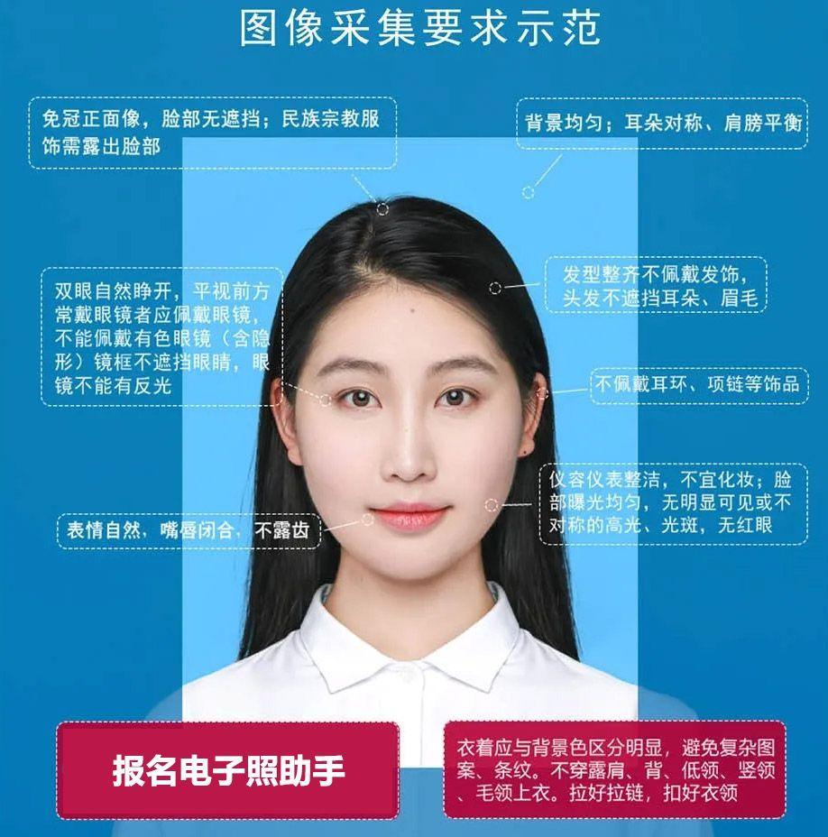 晋城市事业单位网上报名报名上传照片要求