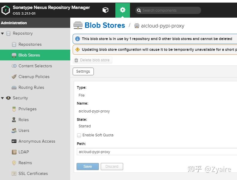 内网基于Nexus代理yum、epel、dockerce、apt、pypi源 知乎