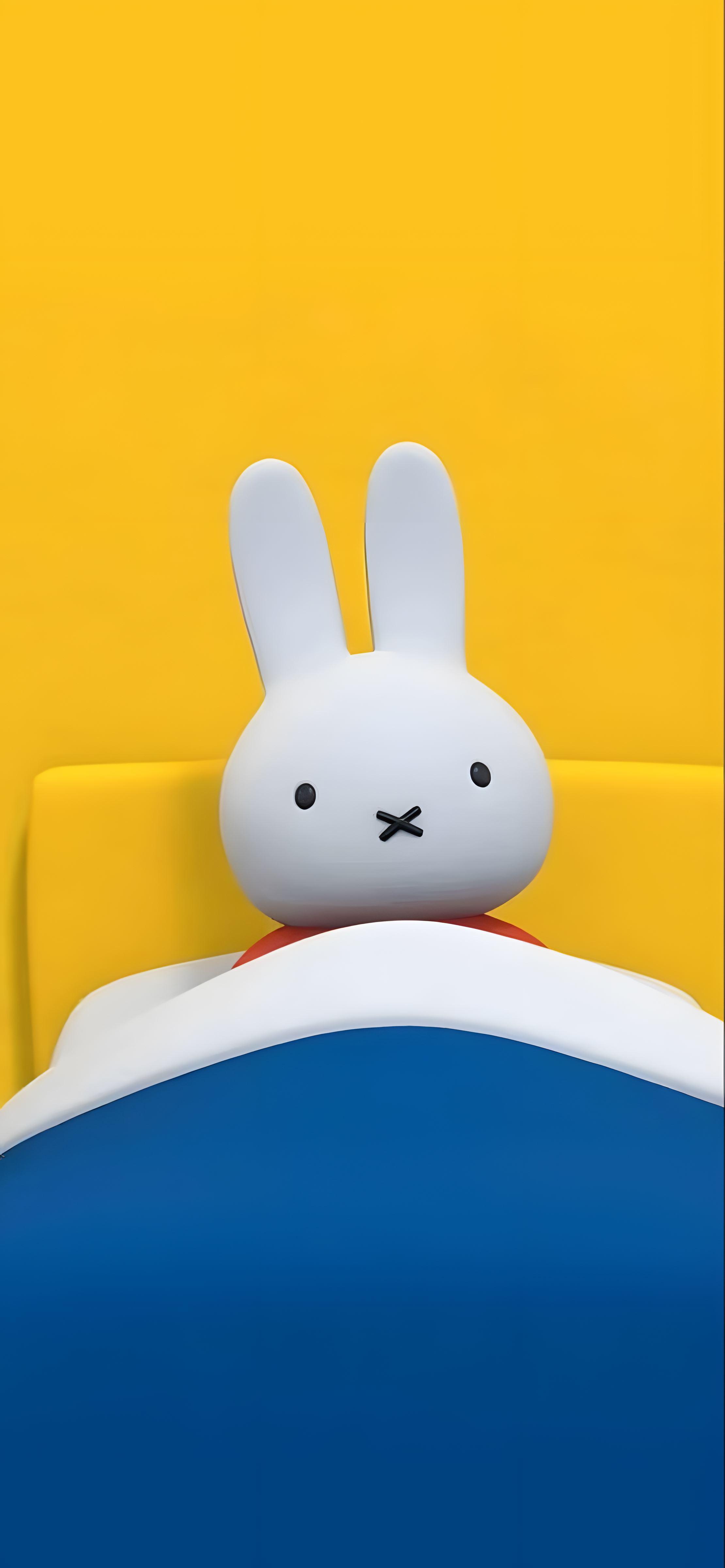 超可爱的米菲兔手机壁纸 栗子猫猫 公众号同名哟~每天更新壁纸每天给