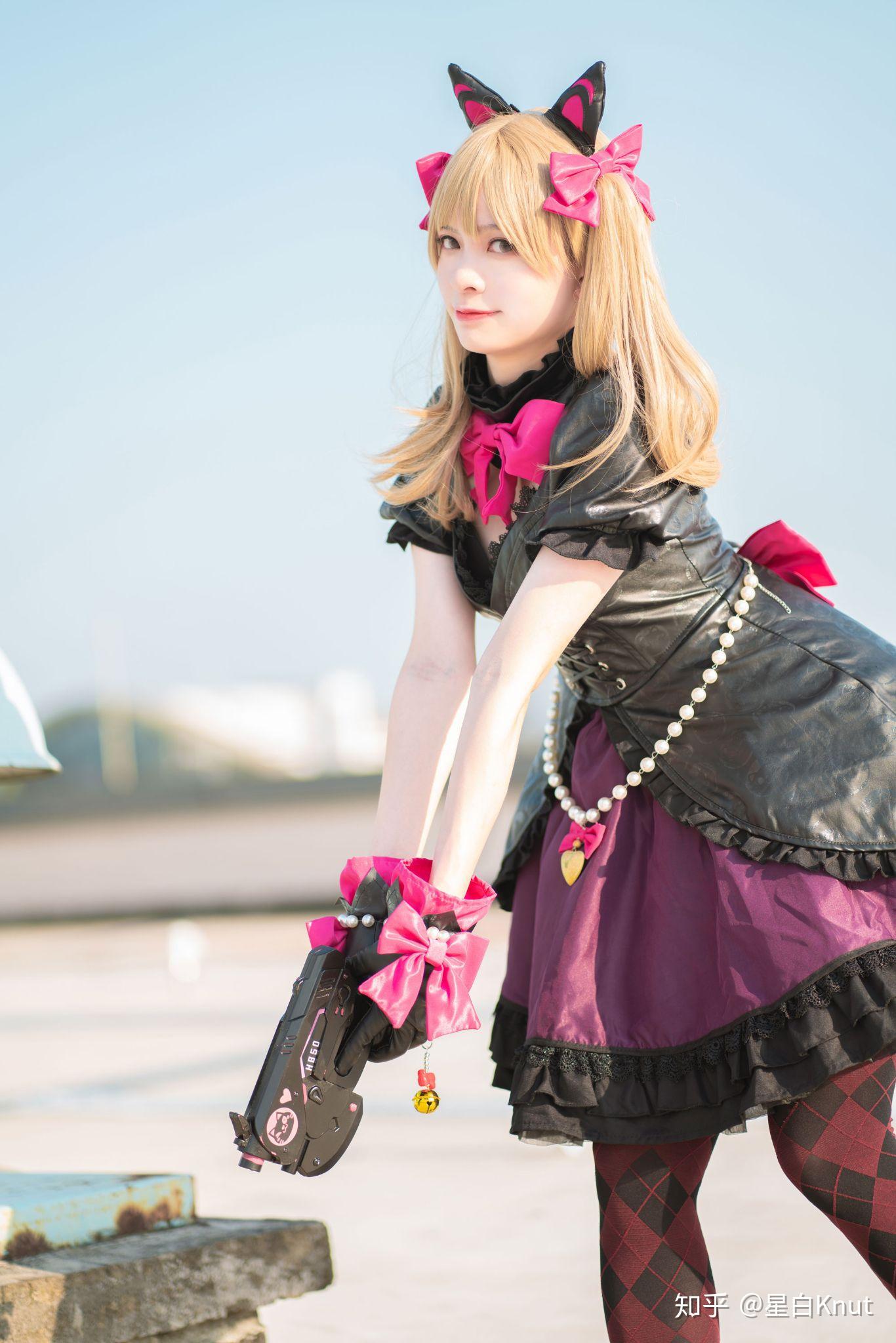 cos正片守望先锋diva黑猫露娜ver