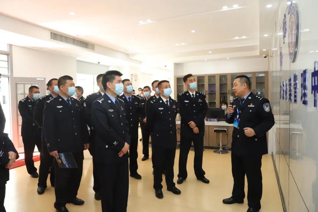 深度交流共谋发展台州市公安局来金开展警务交流