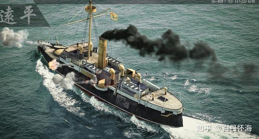 局参考英国进口的超勇和济远号,自行建造了全钢铁甲舰平远号