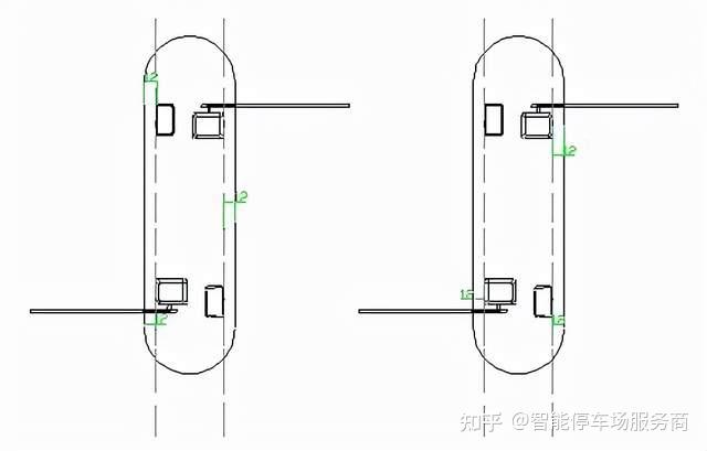 道闸安全岛油漆刷法图图片