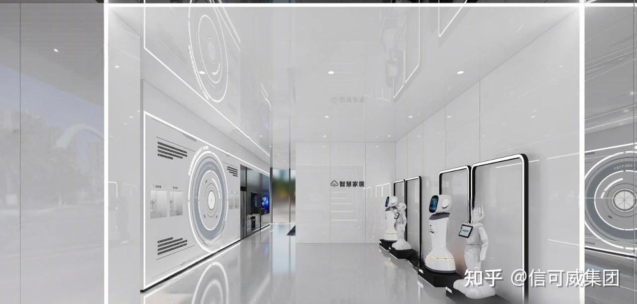 欣赏|100个高质量企业展厅空间设计模型 - 知乎