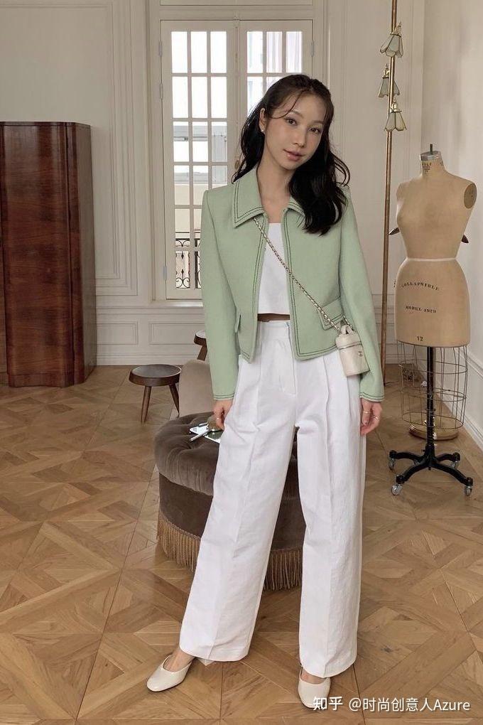 短长才是最显瘦显高的穿搭技巧