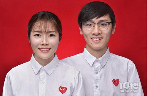 海马体PK天真蓝 结婚证件照到底哪家强?