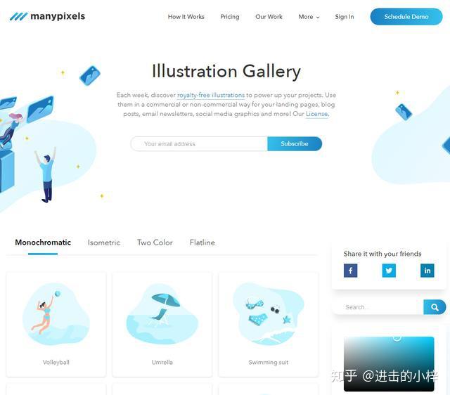 不会插画怎么办? 送你8个免费UI 插画网站 - 知乎