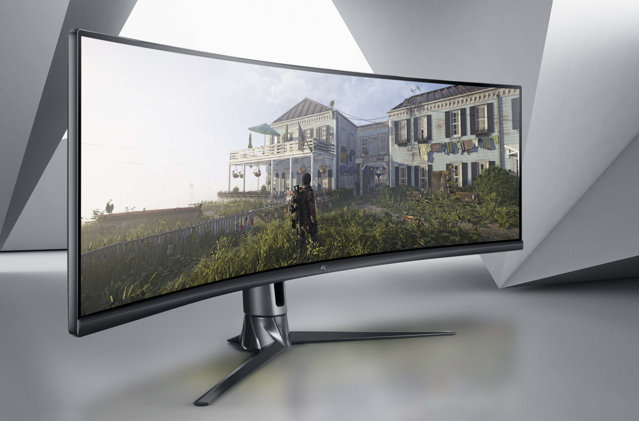 完美视野全副武装盘点华硕带鱼屏电竞显示器