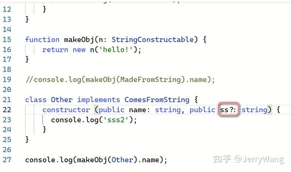 什么是 constructor signature in interface - 知乎