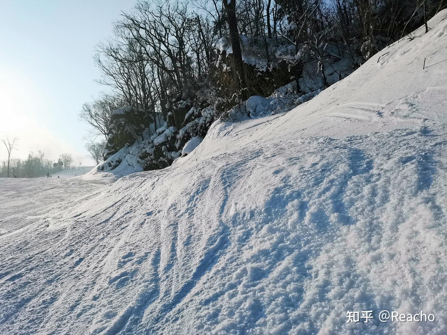 北大壶雪道图高清图片