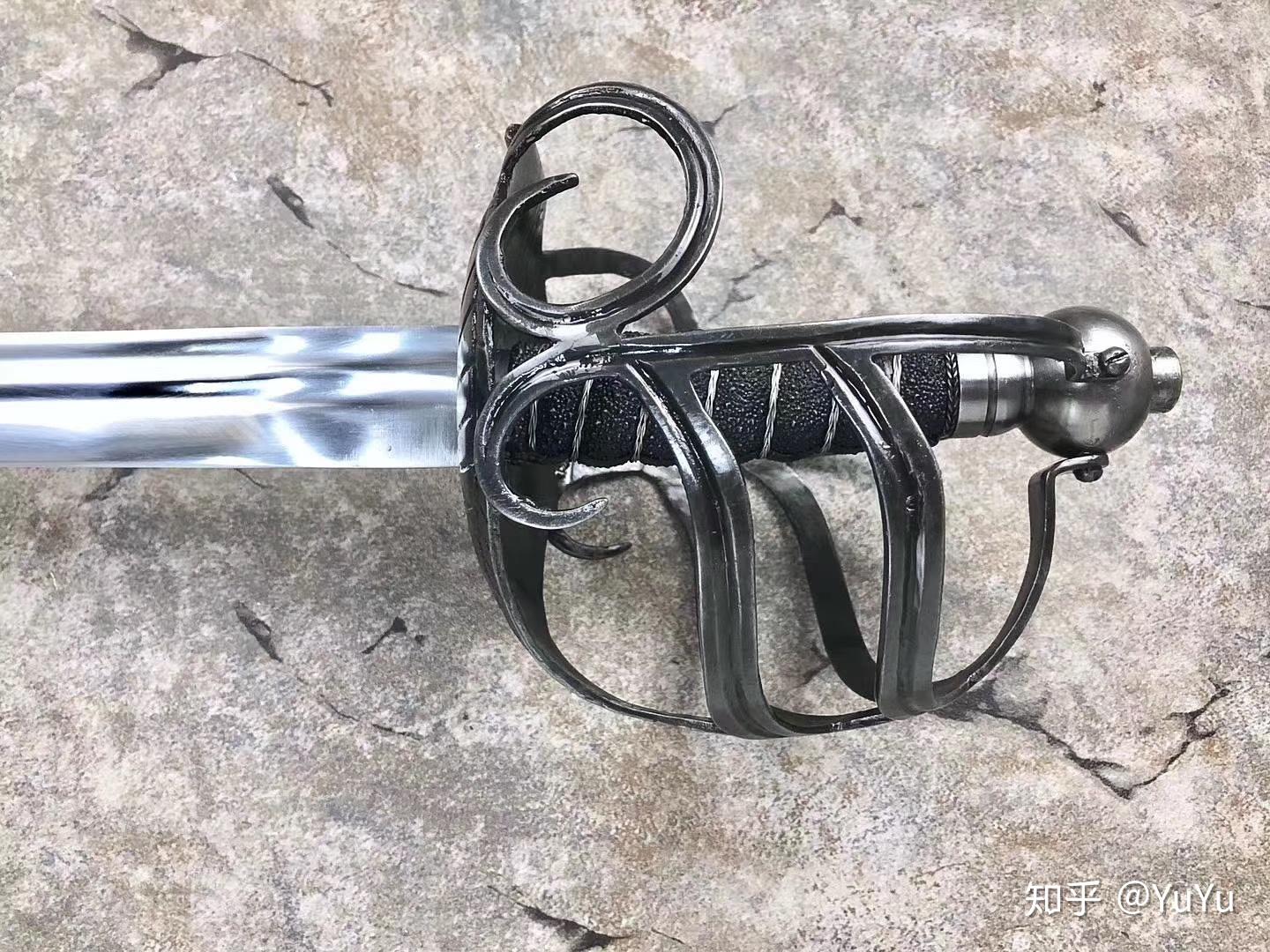 冷钢88seb english back sword英国笼手剑 - 知乎