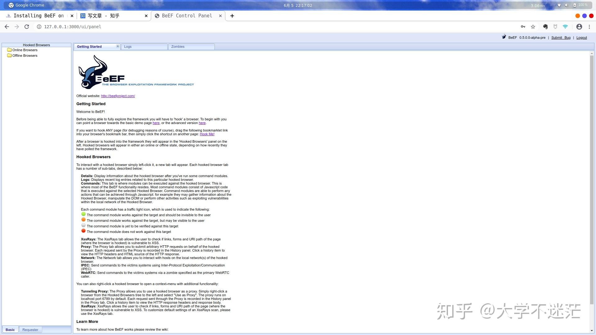 Ubuntu 20.04安装BeEF 知乎