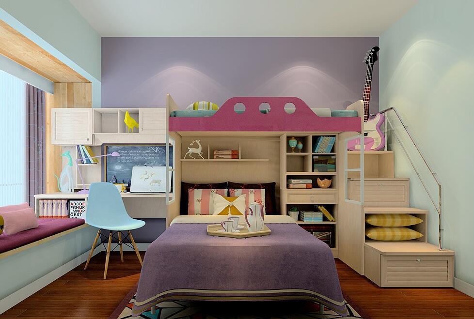 私人订制的儿童房样板间效果图给大家晒晒