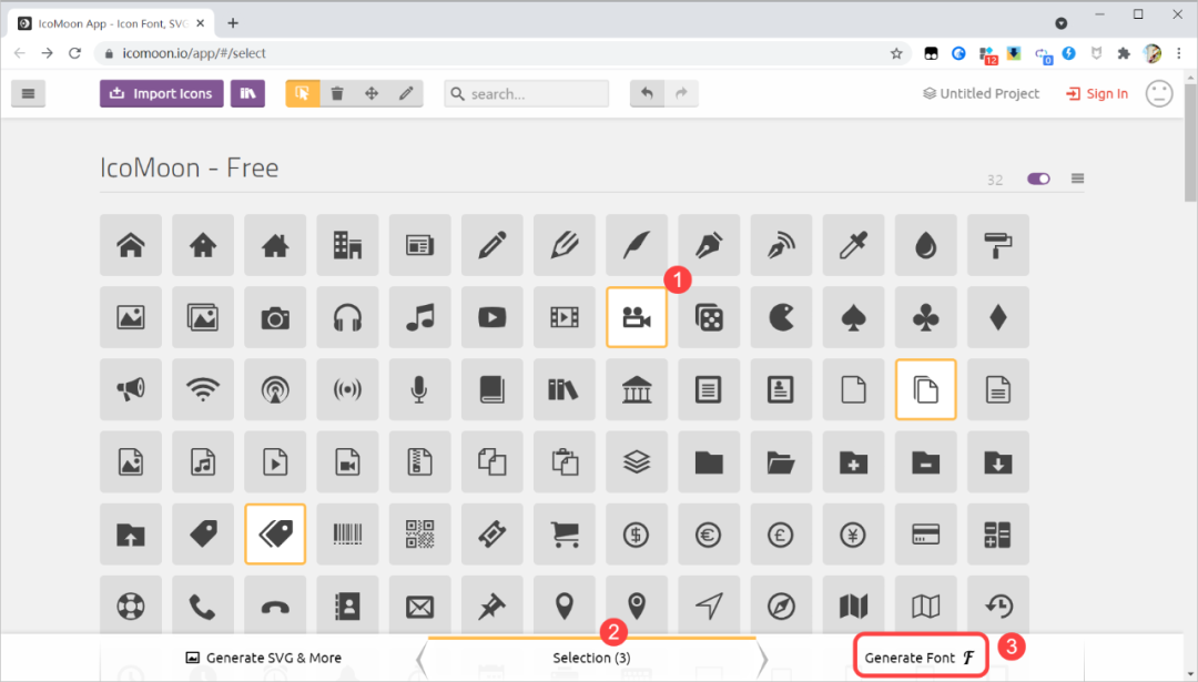 在网页中使用 icon 字体图标 | 前端开发 - 知乎