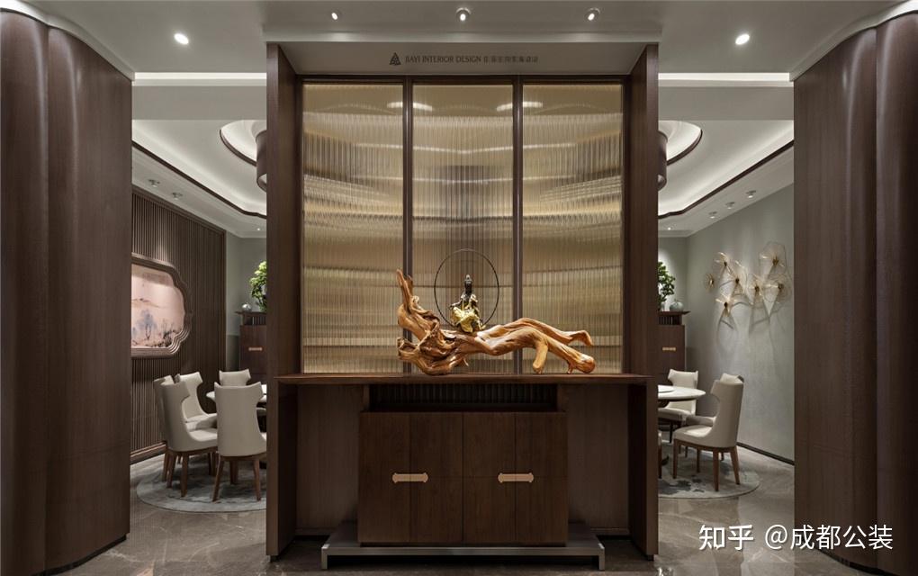 新中式古典会所设计装修 - 知乎