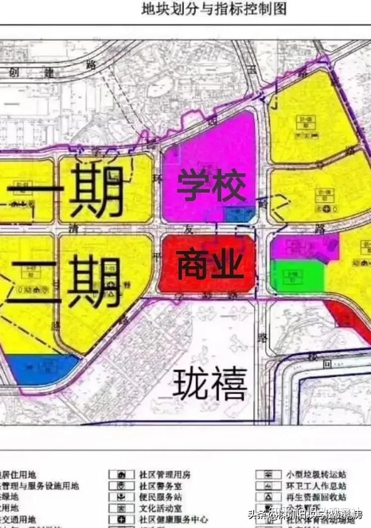 深圳龙岗五联规划图图片