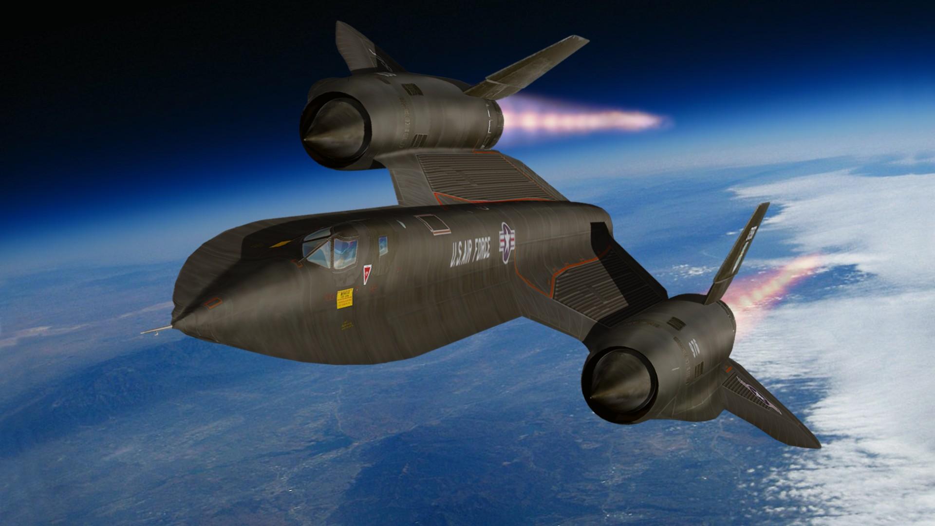洛克希德sr72侦察机6倍音速飞行速度比导弹都快