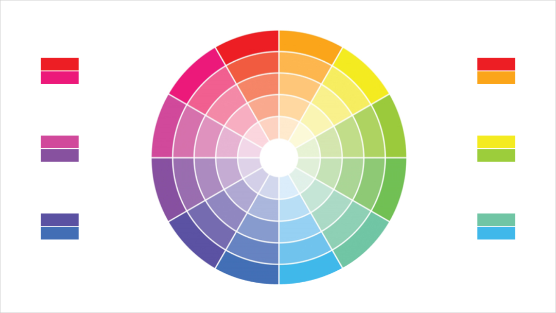 基于此,我们也可以在ppt里,用多种颜色融合做弥散渐变,这里推荐最稳妥