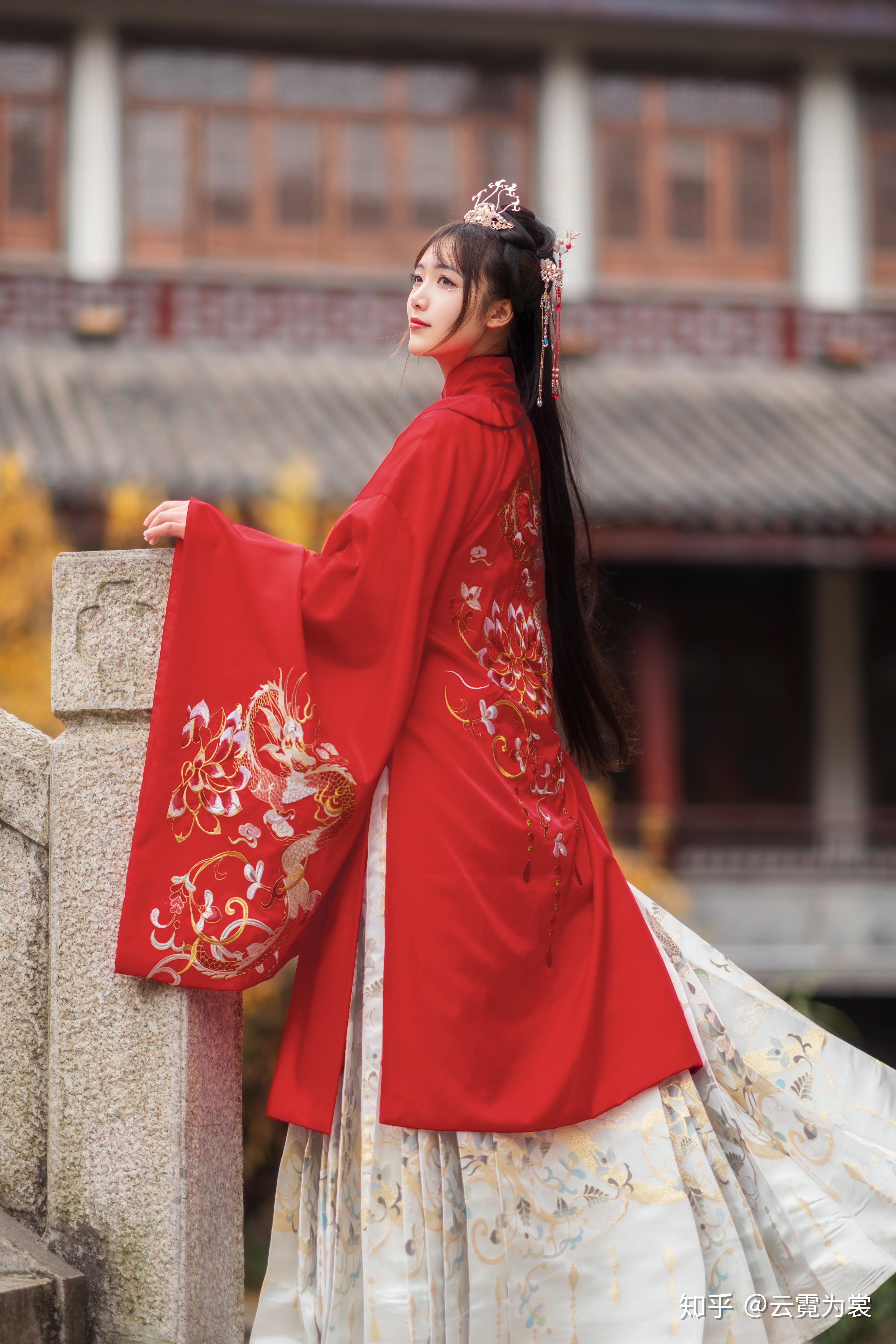 红色系列汉服合辑,揪出你喜欢的款~ - 知乎