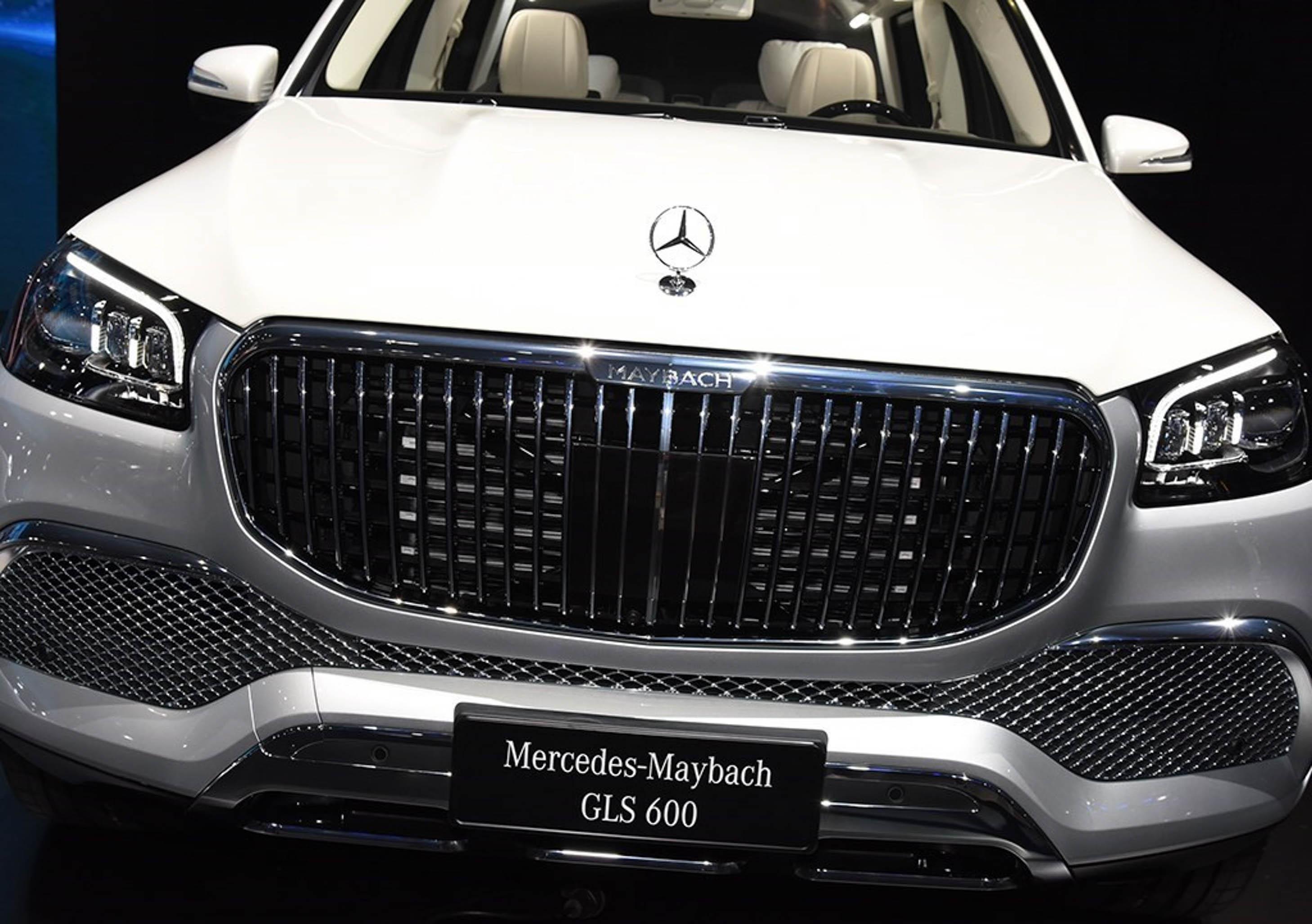 广州车展奔驰迈巴赫gls上市