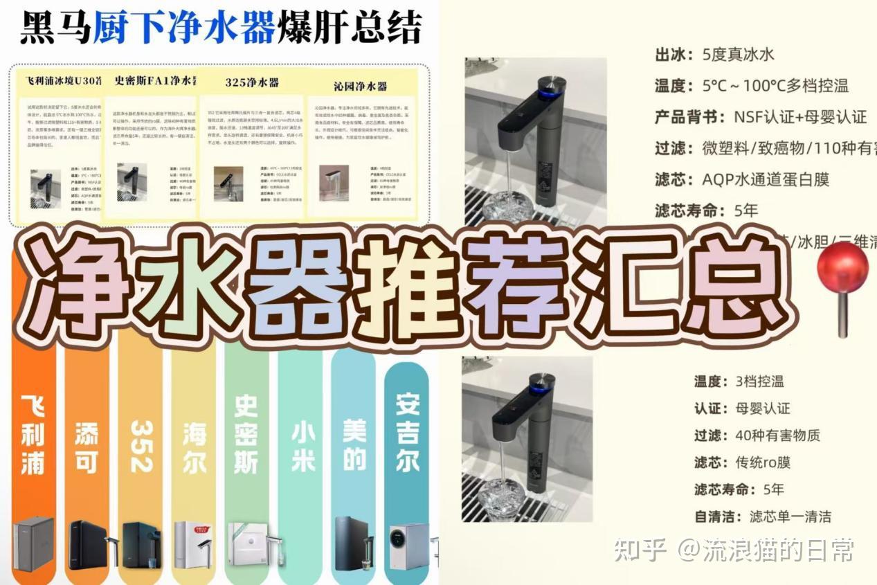 2026宝藏款净水器推荐指南:热门品牌10款高性价比净水器推荐机型大公开!