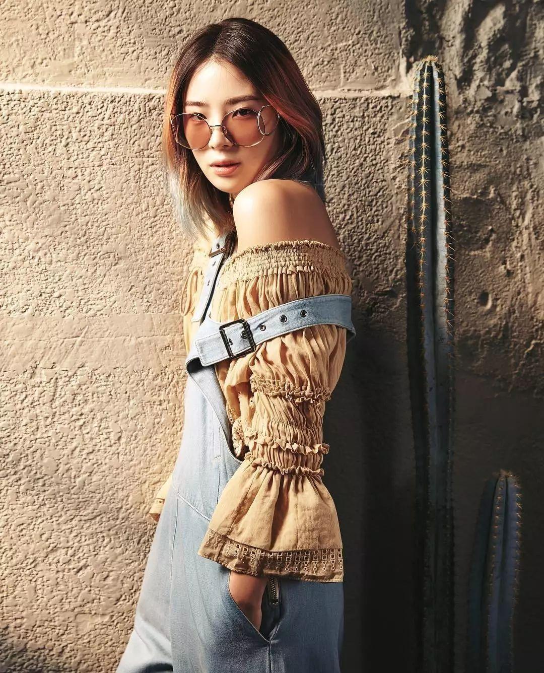 irenekim除了彩虹头你更应该关注的是她的穿搭