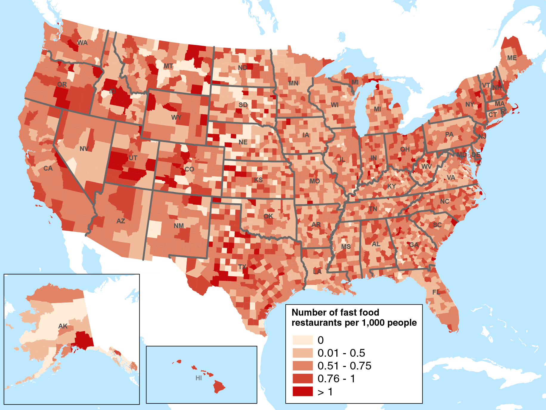 美国人肥胖严重的根本原因是什么?