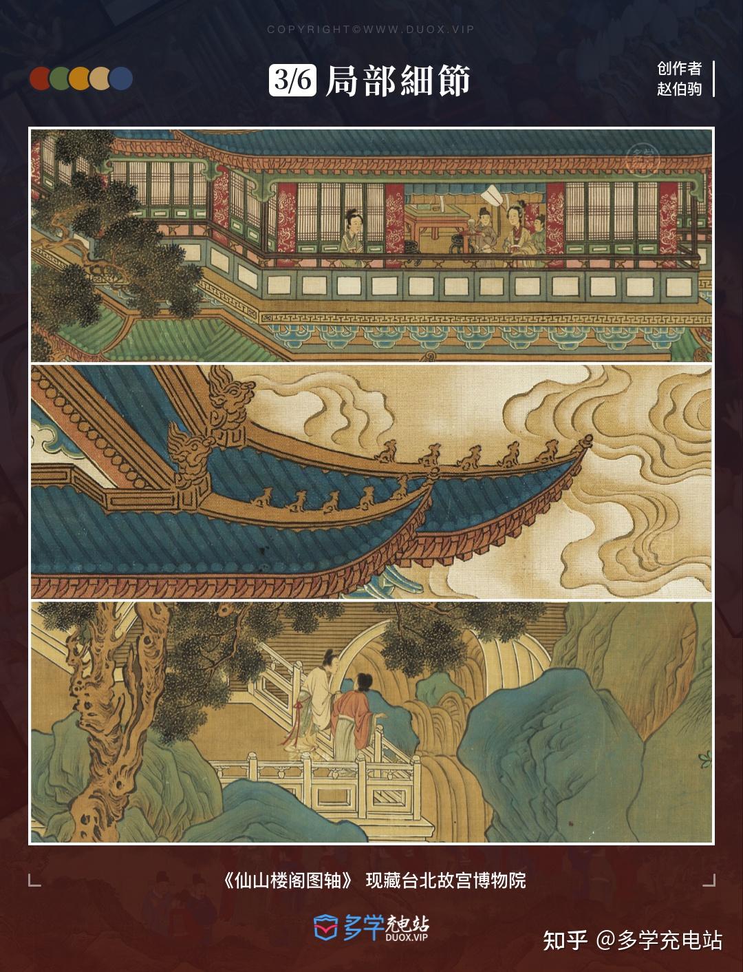 每日一画｜《仙山阁楼图轴》 - 知乎