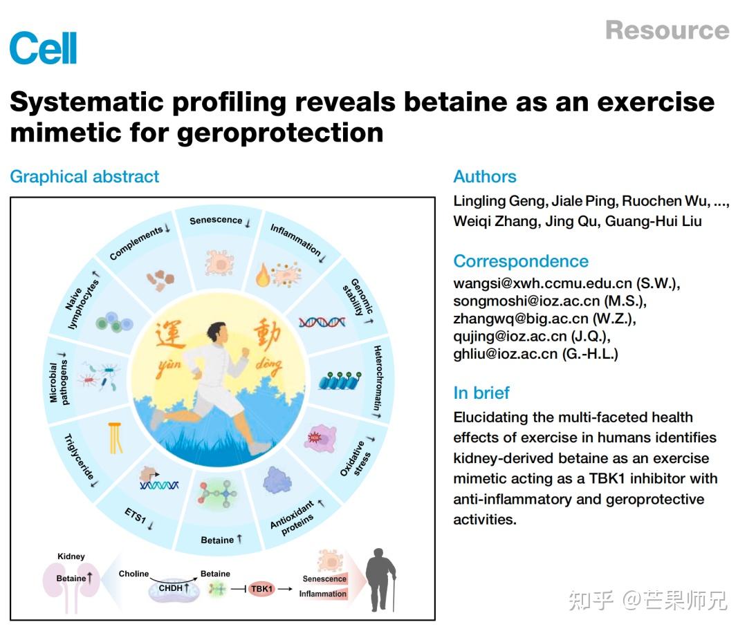 聚焦衰老，中科院刘光慧团队2025连获突破！ - 知乎
