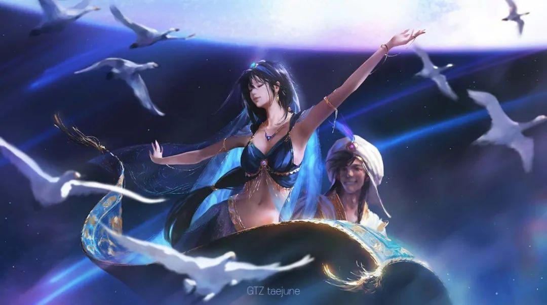 纯纯心动!韩国画师"67taejune kim" 笔下的女孩子细腻又温柔