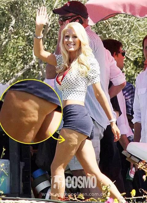 美人计10位明星没ps过的照片将身材缺陷暴露得好彻底