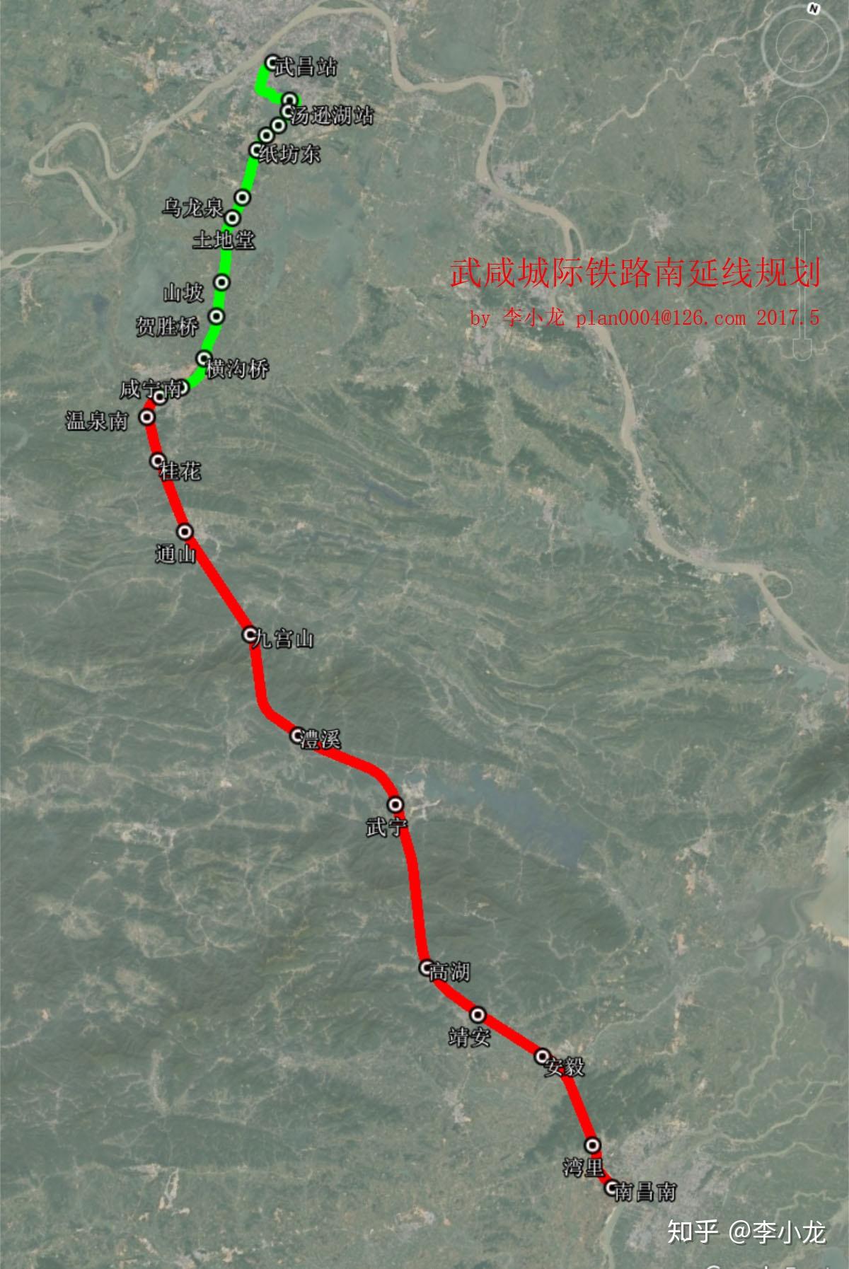 城际铁路通过的其他地区如江西的澧溪,武宁等也大多都是旅游开发条件