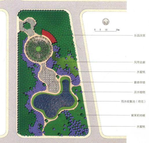 微地形在景观设计作品集中的营造手法