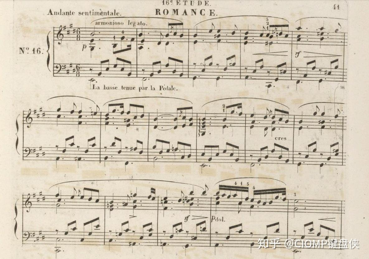 车尔尼的练习曲都那么机械死板不悦耳吗