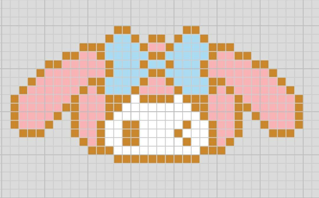 有哪些萌萌哒拼豆图纸71˙▽˙71