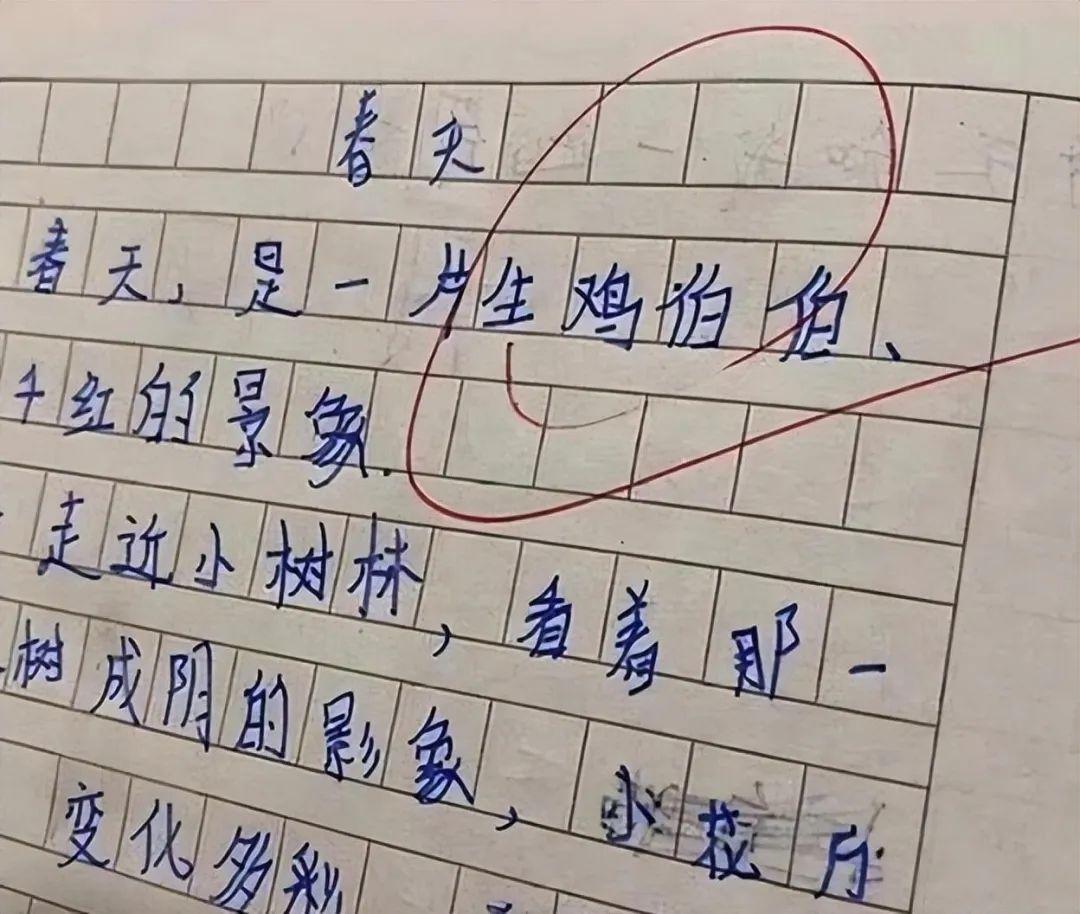 小学生倒数第一试卷走红脑回路清奇老师这孩子我教不了