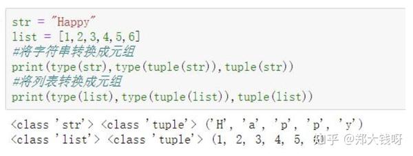 Python元组详解 - 知乎