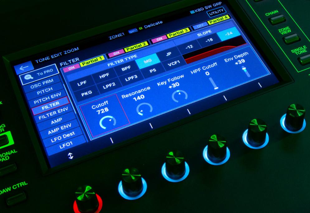 roland(罗兰)更新fantom系列合成器固件至2.0版