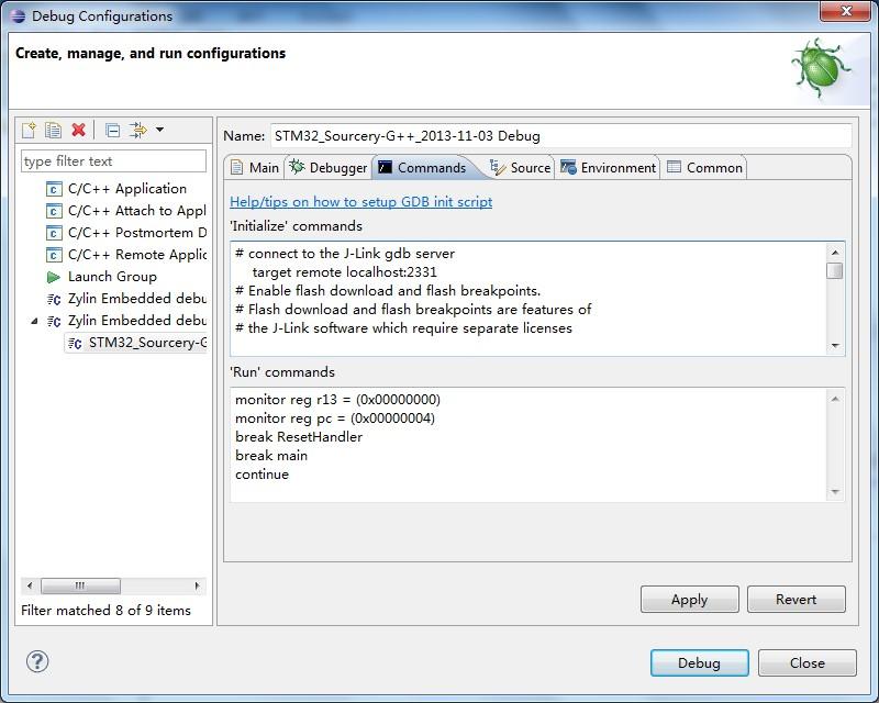 Eclipse gcc codesourcery stm32 