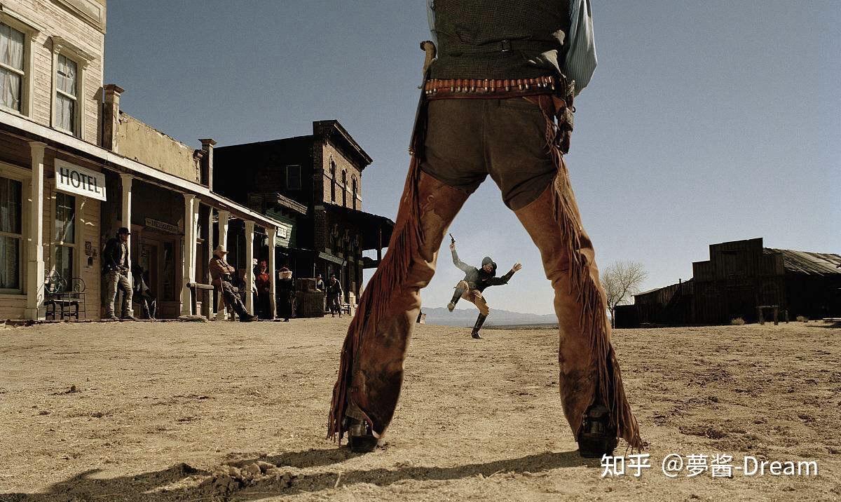 "其他的牛仔们欢笑着走回了酒吧.我瞬间无语.太丢人了.