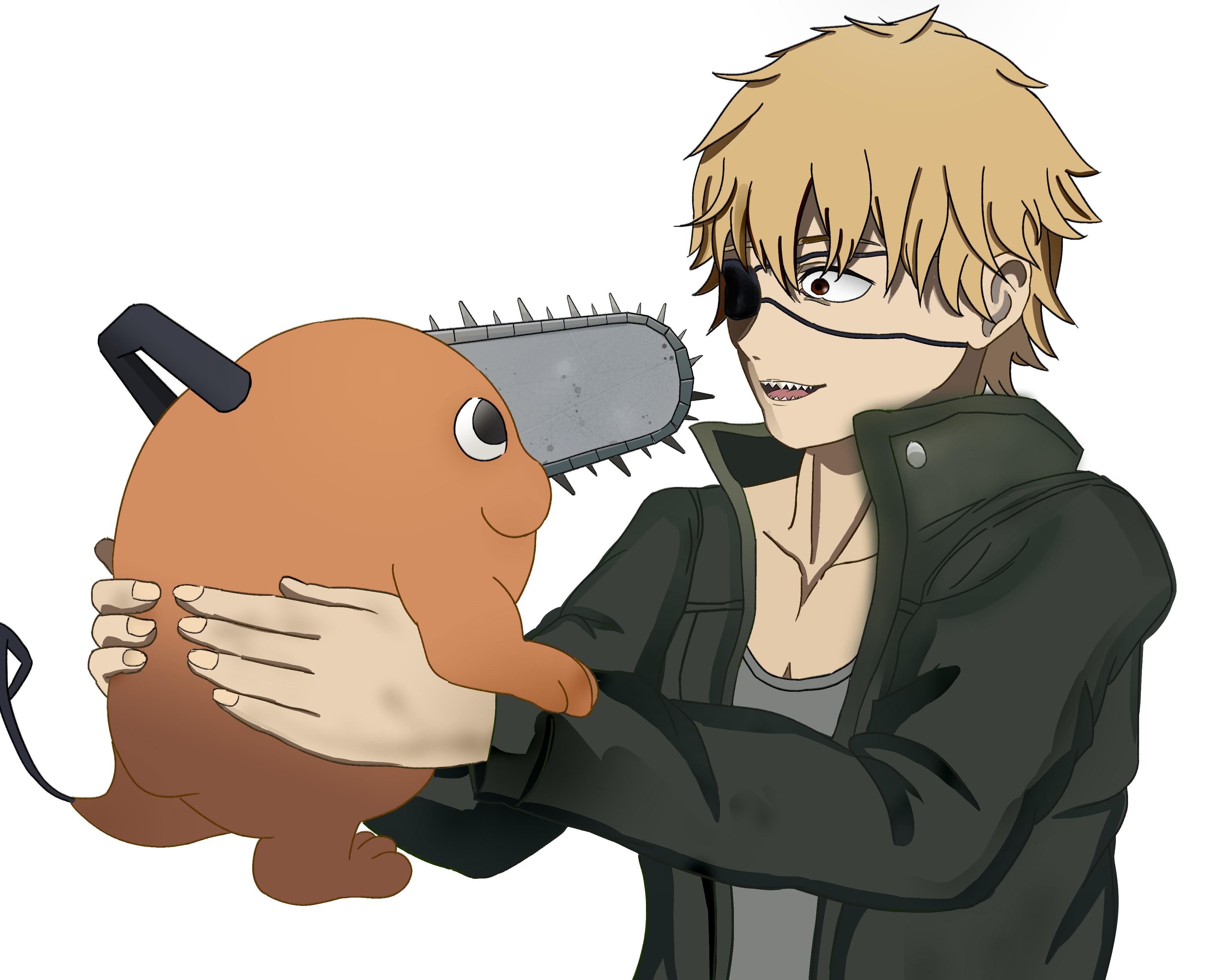 chainsaw man 电锯人-癫痴壁纸 - 知乎