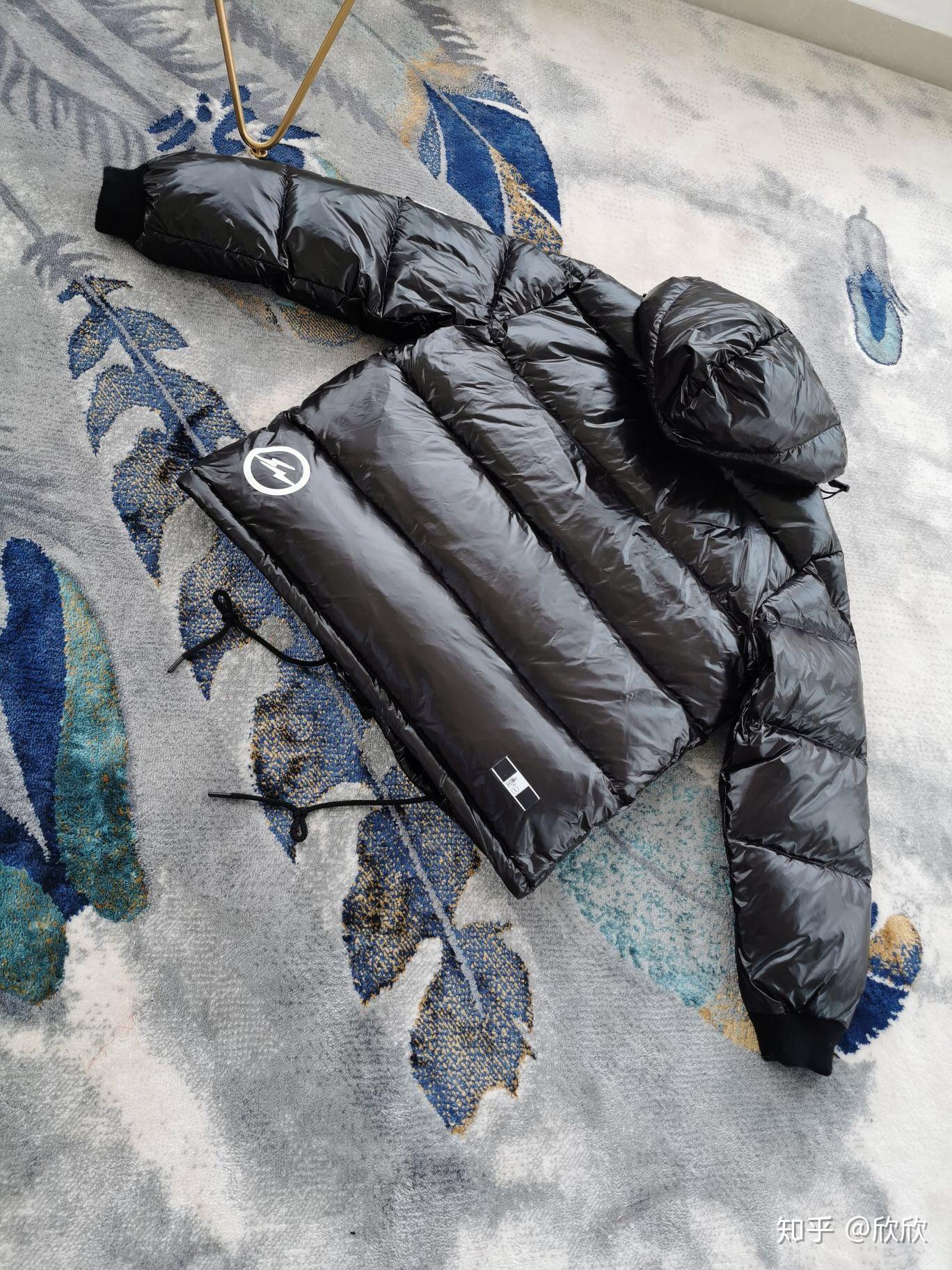 2019冬季新款羽绒服男女情侣款藤原浩fragmentxmoncler联名系列加厚