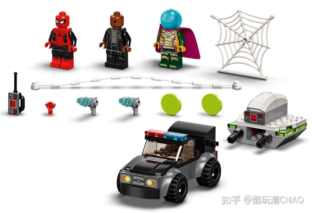 mysterios drone attack套装编号:76184在这套4 套装中,蜘蛛侠与