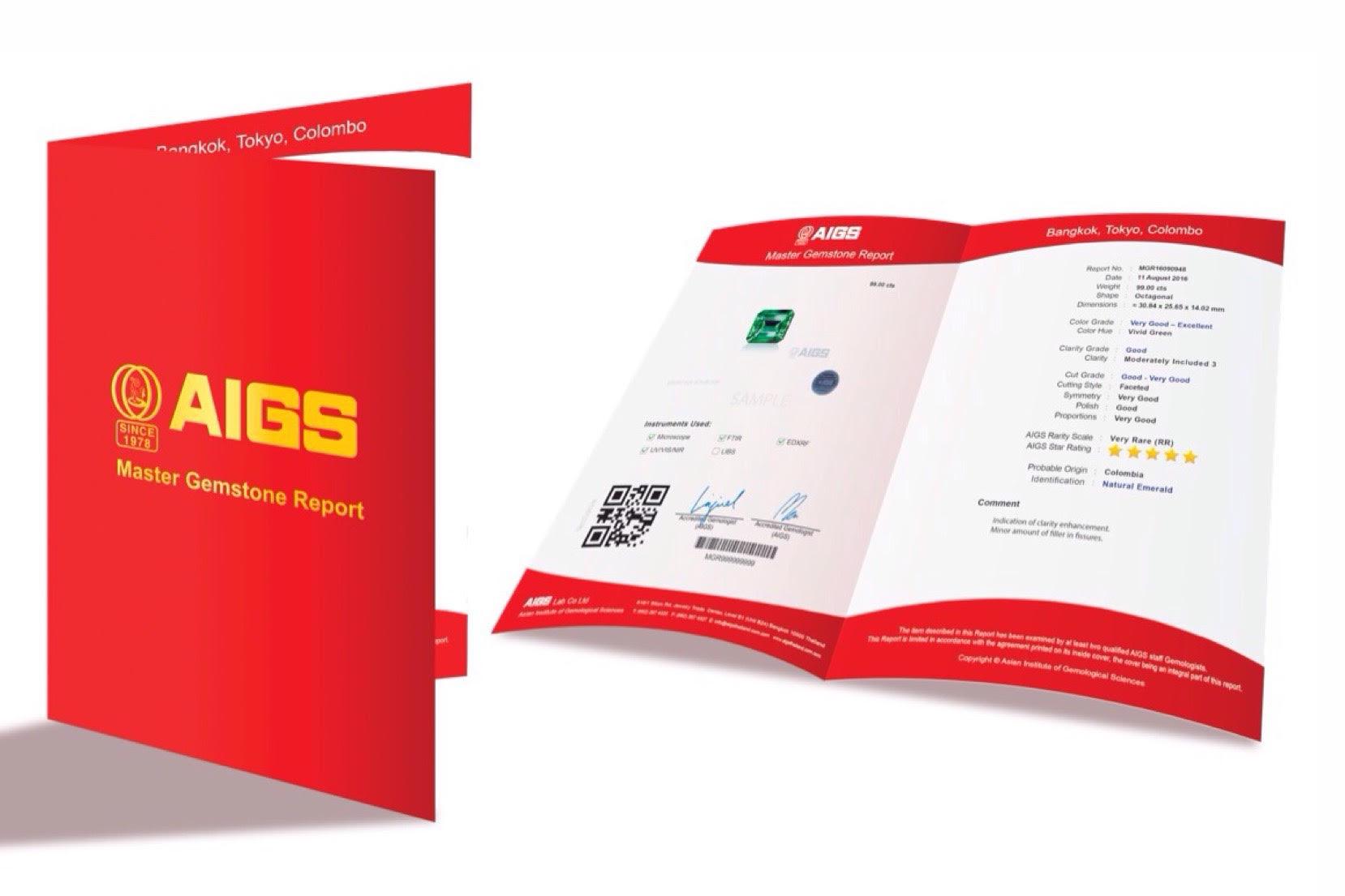 aigs证书介绍解读