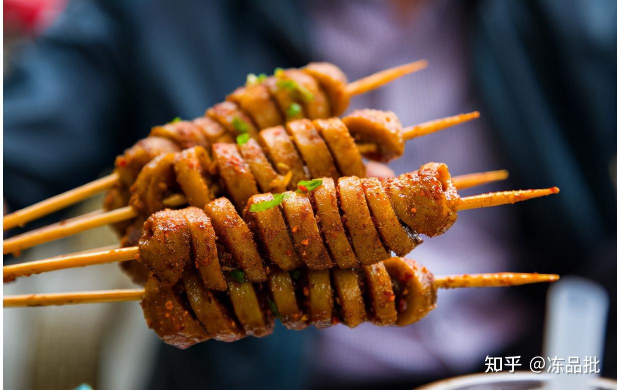 烧烤爆款烤厨鲜面筋串