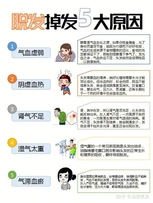 脱发女生看这里,脱发掉发5大原因找到了! - 知乎