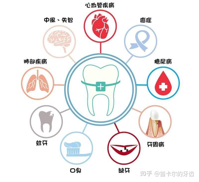 慢性牙周炎可以对心血管系统,呼吸系统,消化系统,内分泌系统以及孕妇