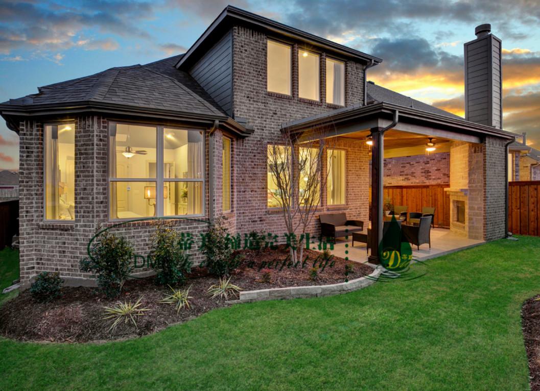 山东蒂美建材生产别墅花园洋房是用的屋檐排水天沟 彩色雨水管 落水