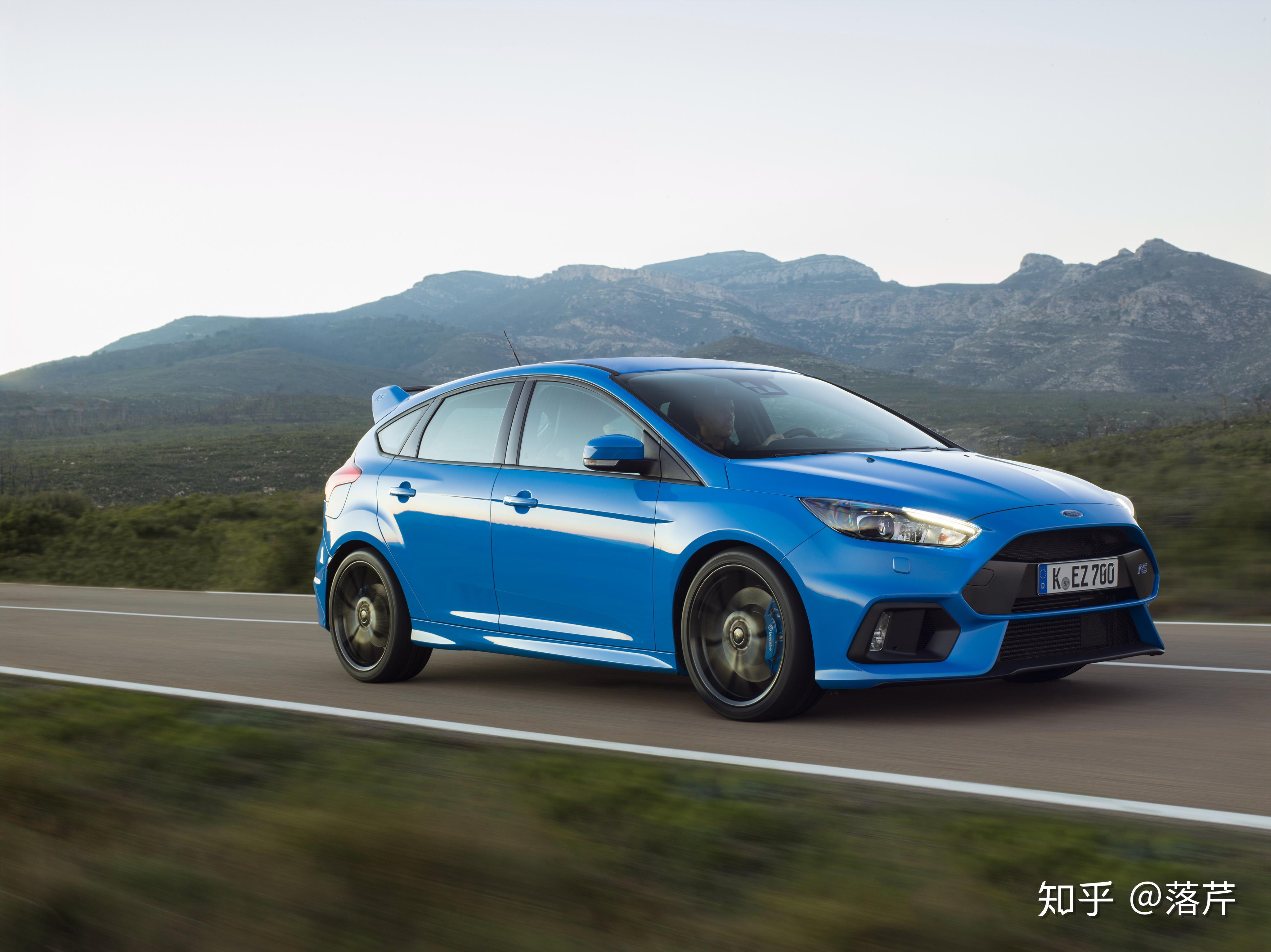 who were invited by ford to sample the new focus rs at its