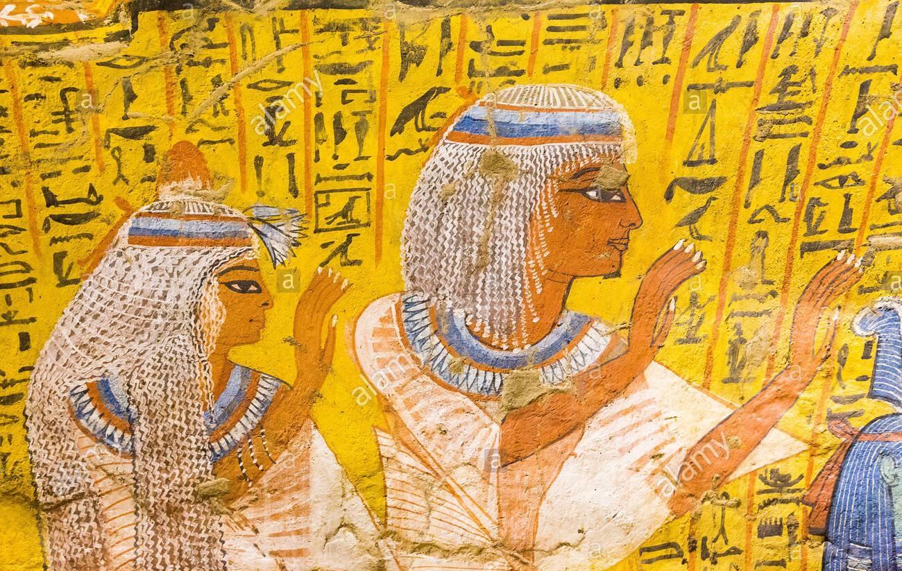 埃及工匠村irynefer墓tt290被神之羽翼护佑的流金岁月灵魂飞去来兮80